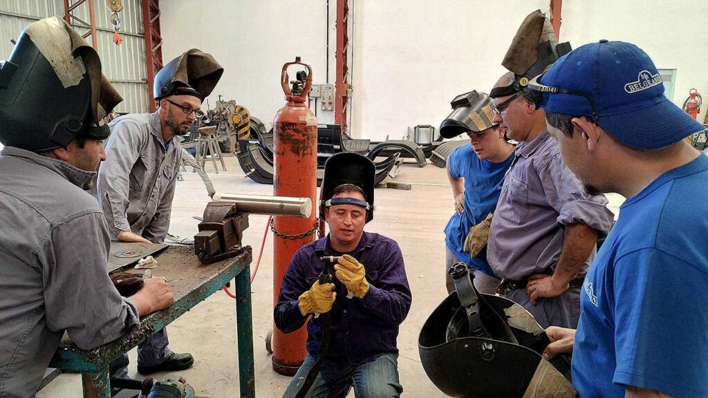 Capacitación de Soldadores Teorico Practico