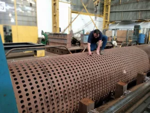 Inspección Fabricación Mecanizado Domo Caldera